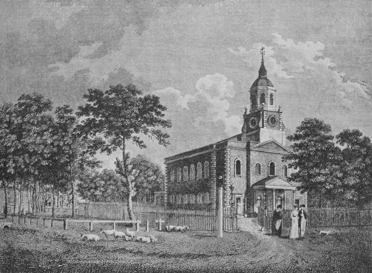 Holy Trinity Church, Clapham, 1812, 1912 tekijältä Unbekannt