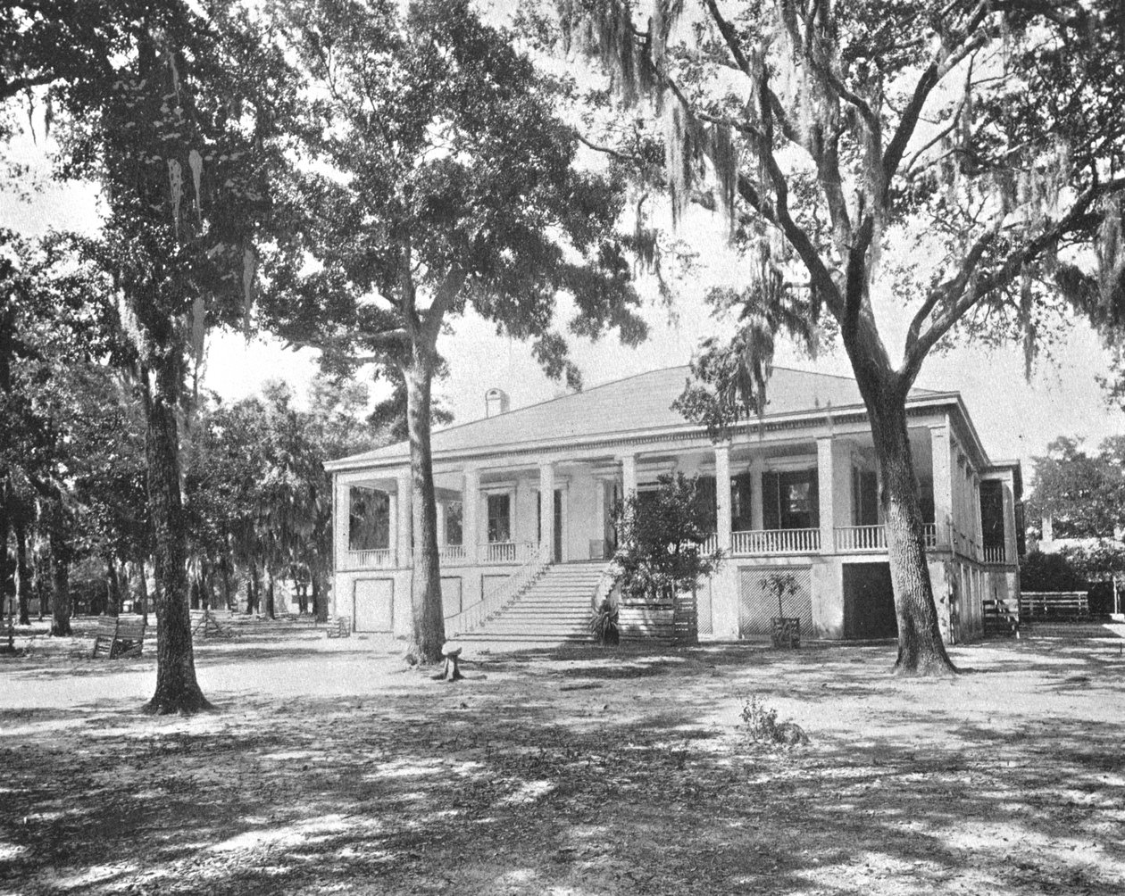 Jefferson Davisin koti, Biloxi, Mississippi, USA, 1900. tekijältä Unbekannt