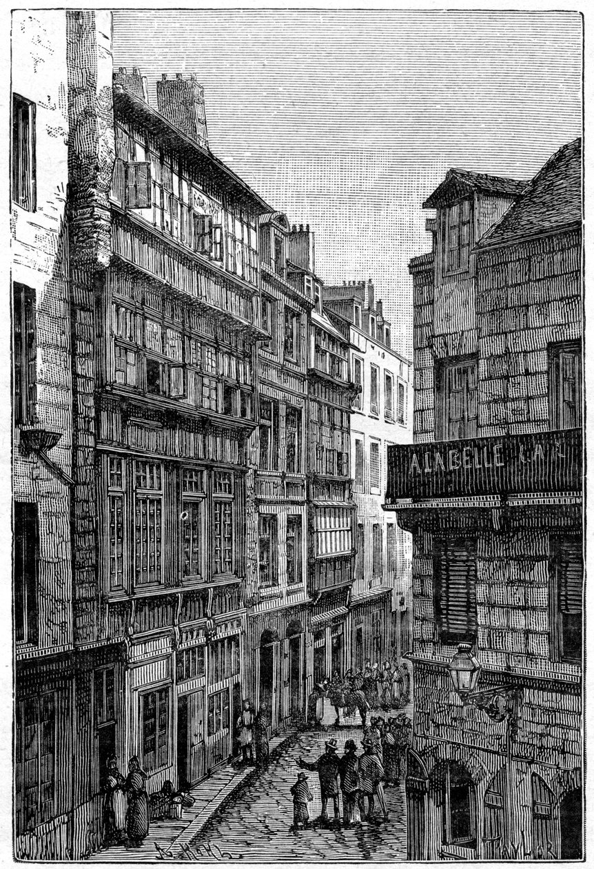 René Duguay-Trouinin koti, Saint-Malo, 1898 tekijältä Unbekannt