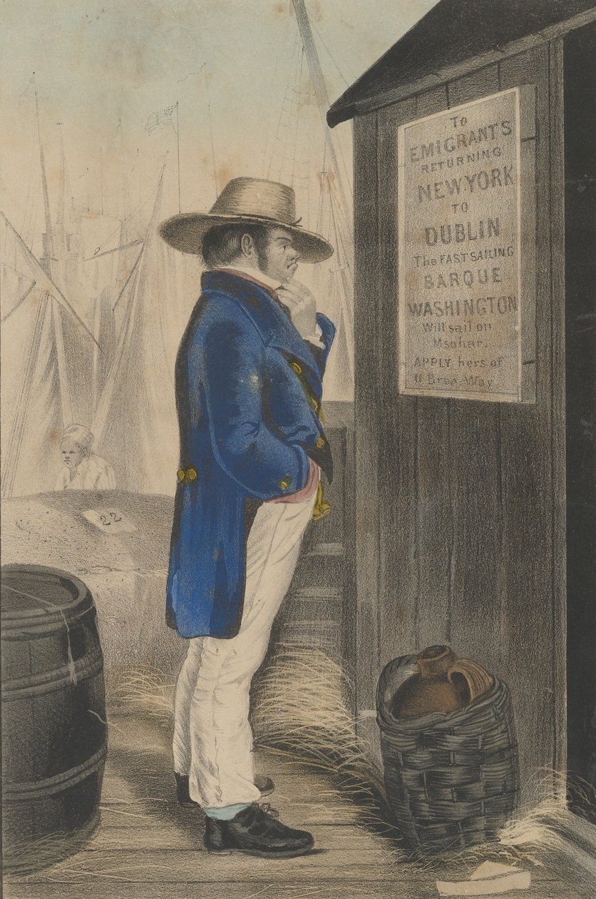 Homeward Bound New York, n. 1860. tekijältä Unbekannt