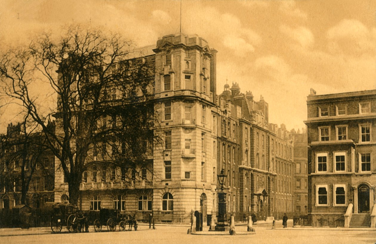 Homeopaattinen sairaala, Queen Square, c1910. tekijältä Unbekannt