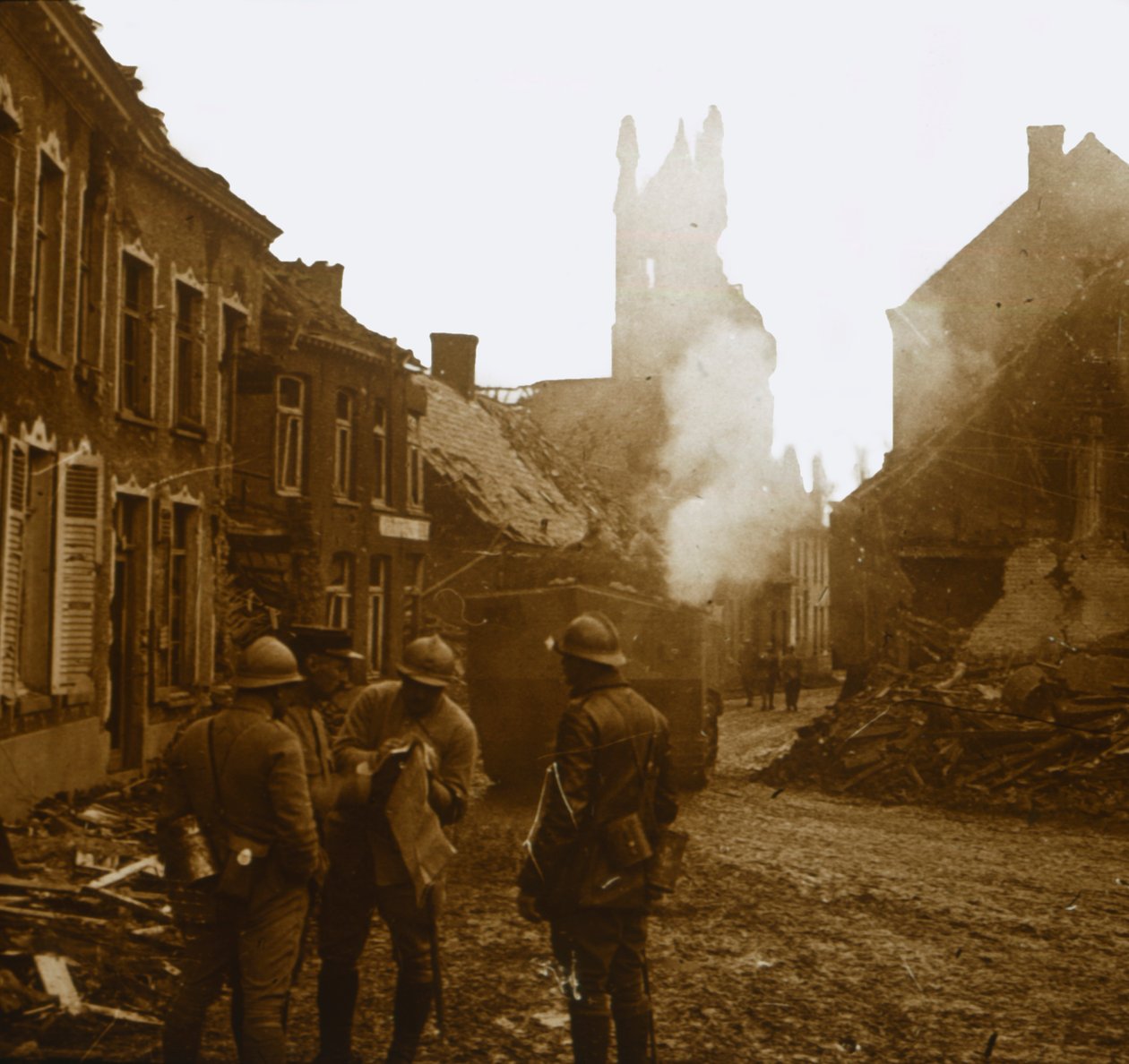 Hooglede, Flanderi, Belgia, 1918 tekijältä Unbekannt