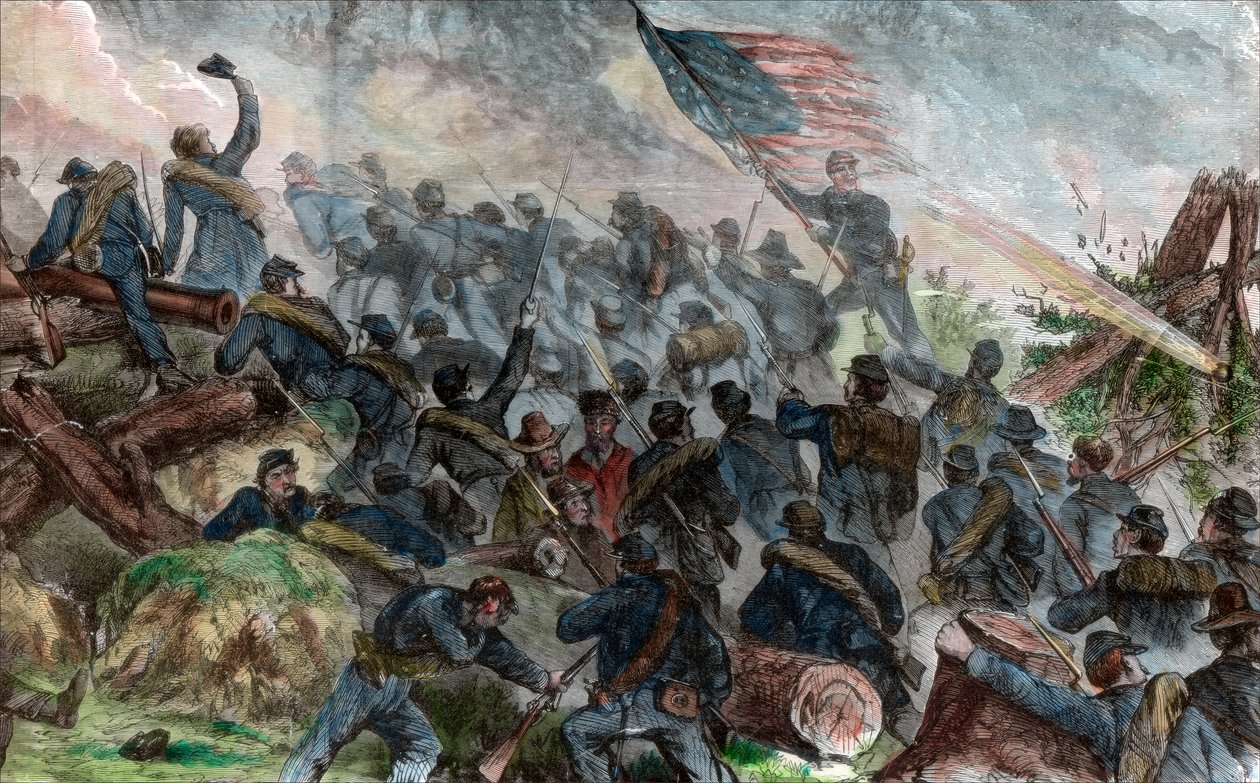 Hookers Battle, Amerikan sisällissota, 26. marraskuuta 1863 tekijältä Unbekannt