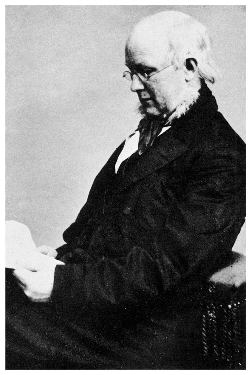 Horace Greeley, yhdysvaltalainen sanomalehtitoimittaja ja poliitikko, c1865 1955 tekijältä Unbekannt