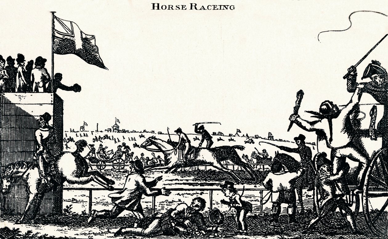 Hevoskilpailut, c1804, 1903 tekijältä Unbekannt