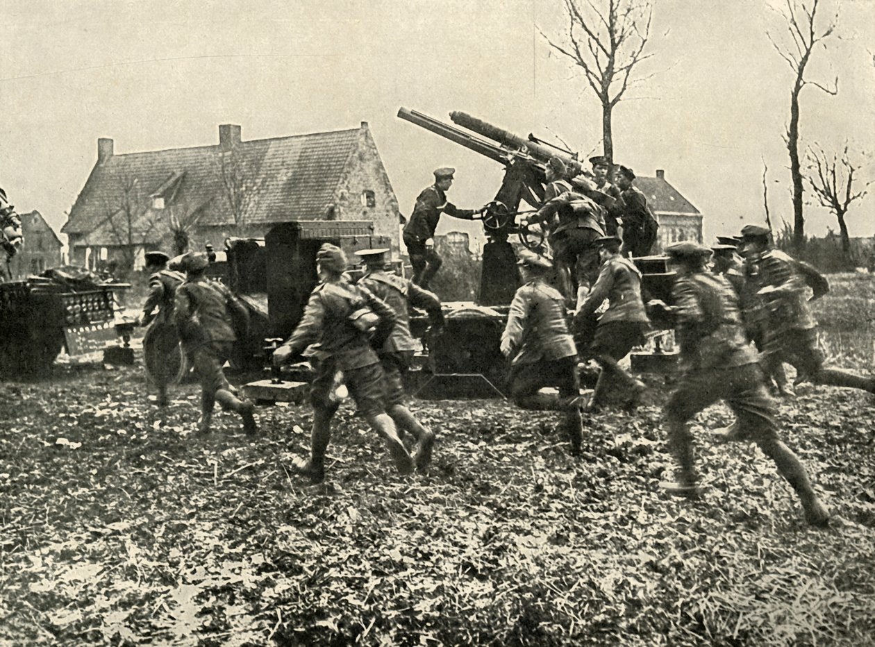 Vihamielinen lentokone nähty, 1919. tekijältä Unbekannt