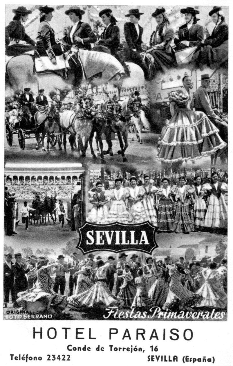 Hotel Paraiso, Sevilla, Espanja, 1900-luku tekijältä Unbekannt