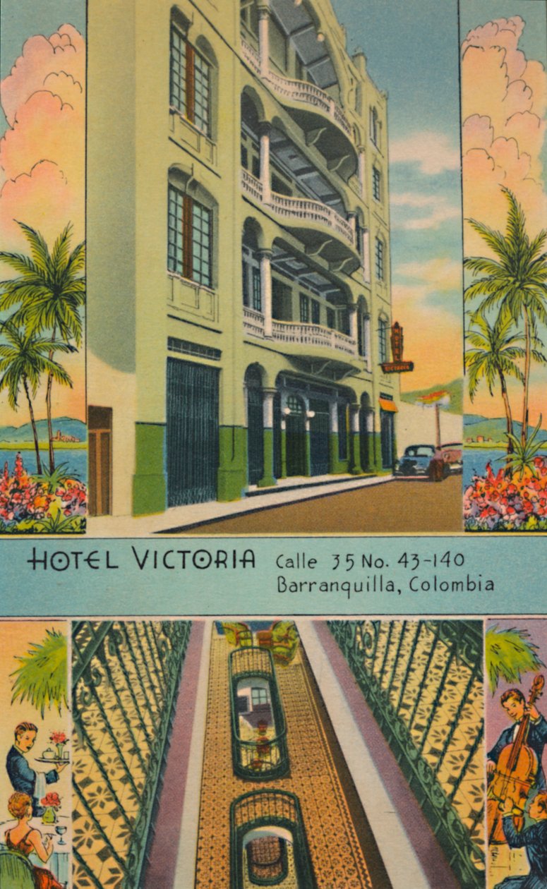 Hotel Victoria: Calle 35 No.43-140, Barranquilla, Kolumbia, 1940-luku tekijältä Unbekannt
