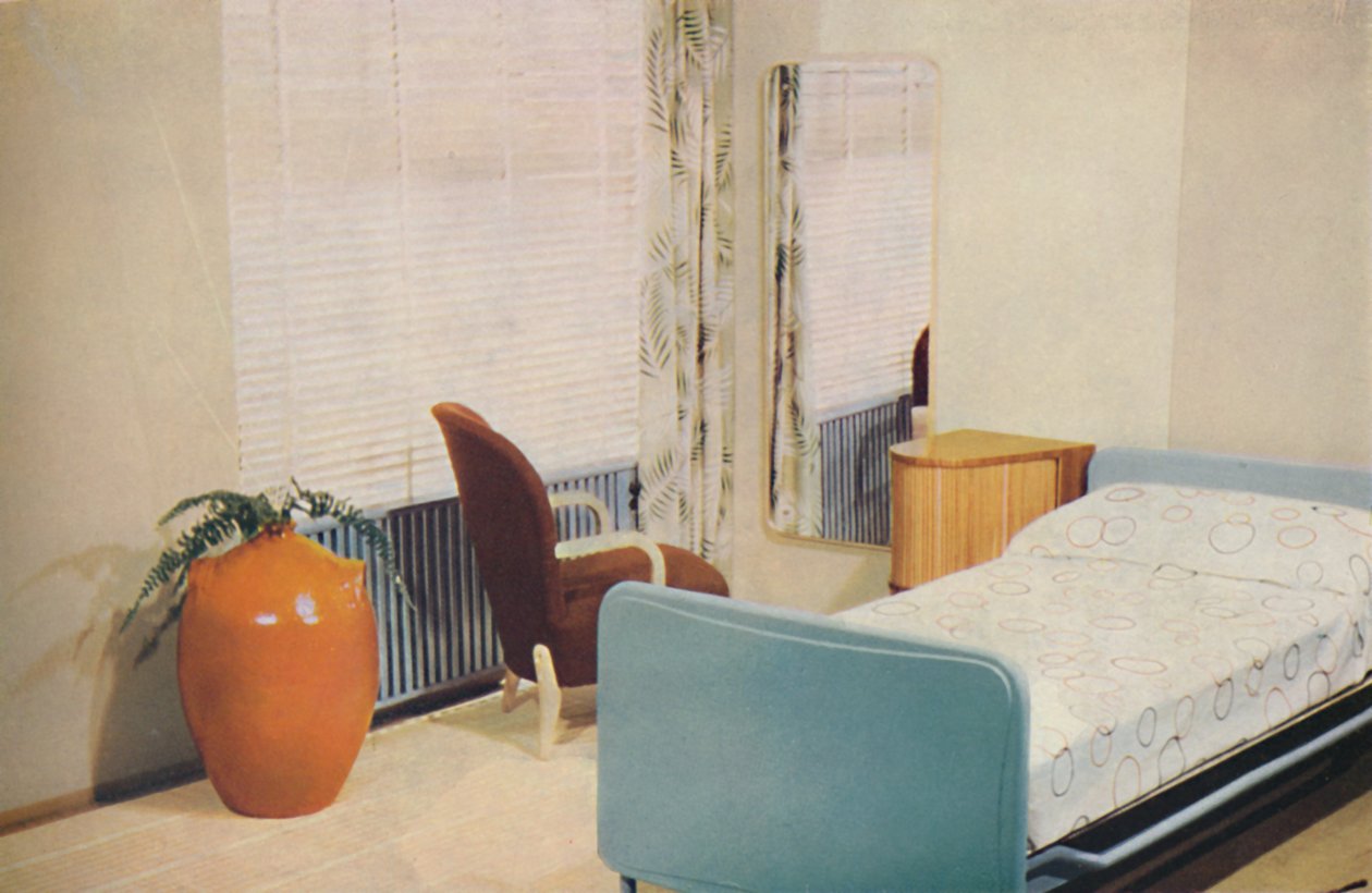 Hotellihuone, 1940 tekijältä Unbekannt