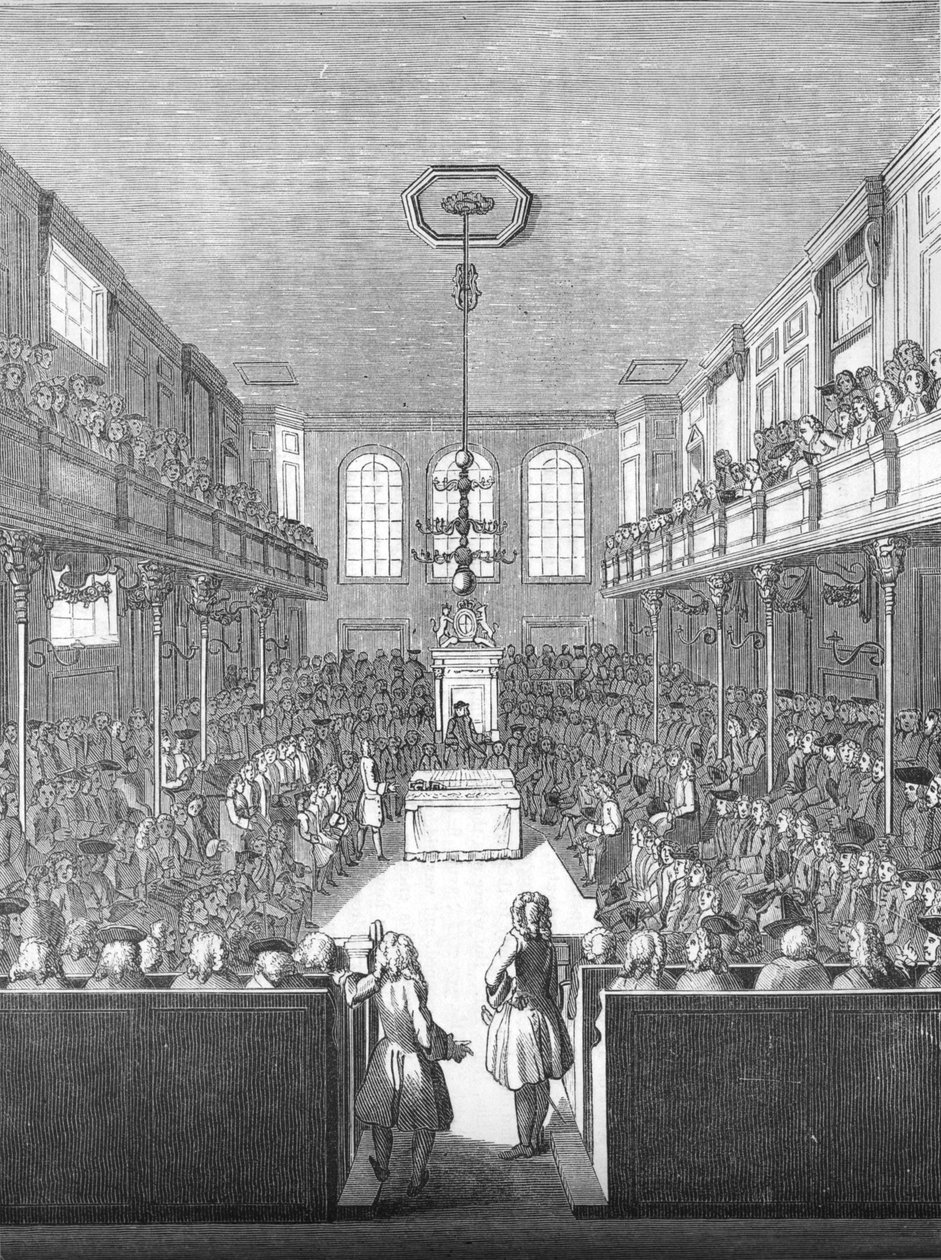 Alahuone George II:n aikana, 1845 tekijältä Unbekannt