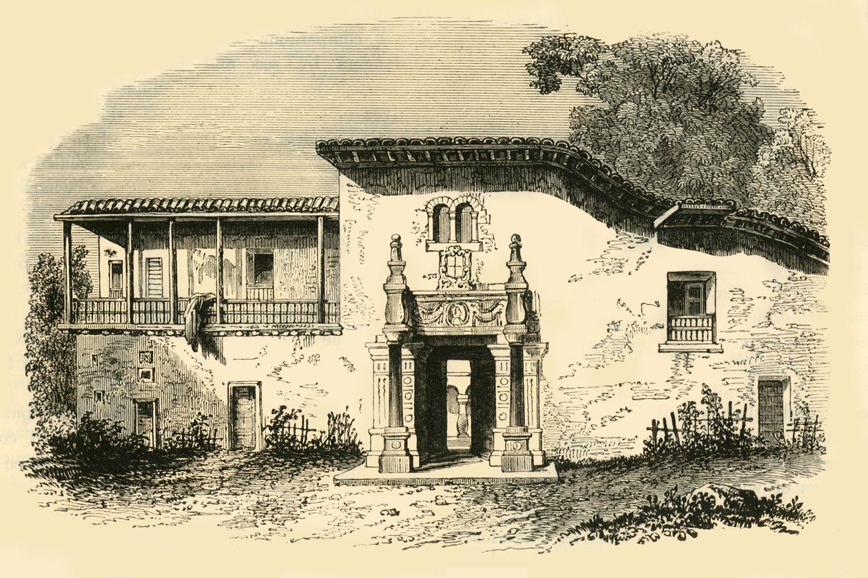 Pizarron talo, Cuzco, 1890. tekijältä Unbekannt