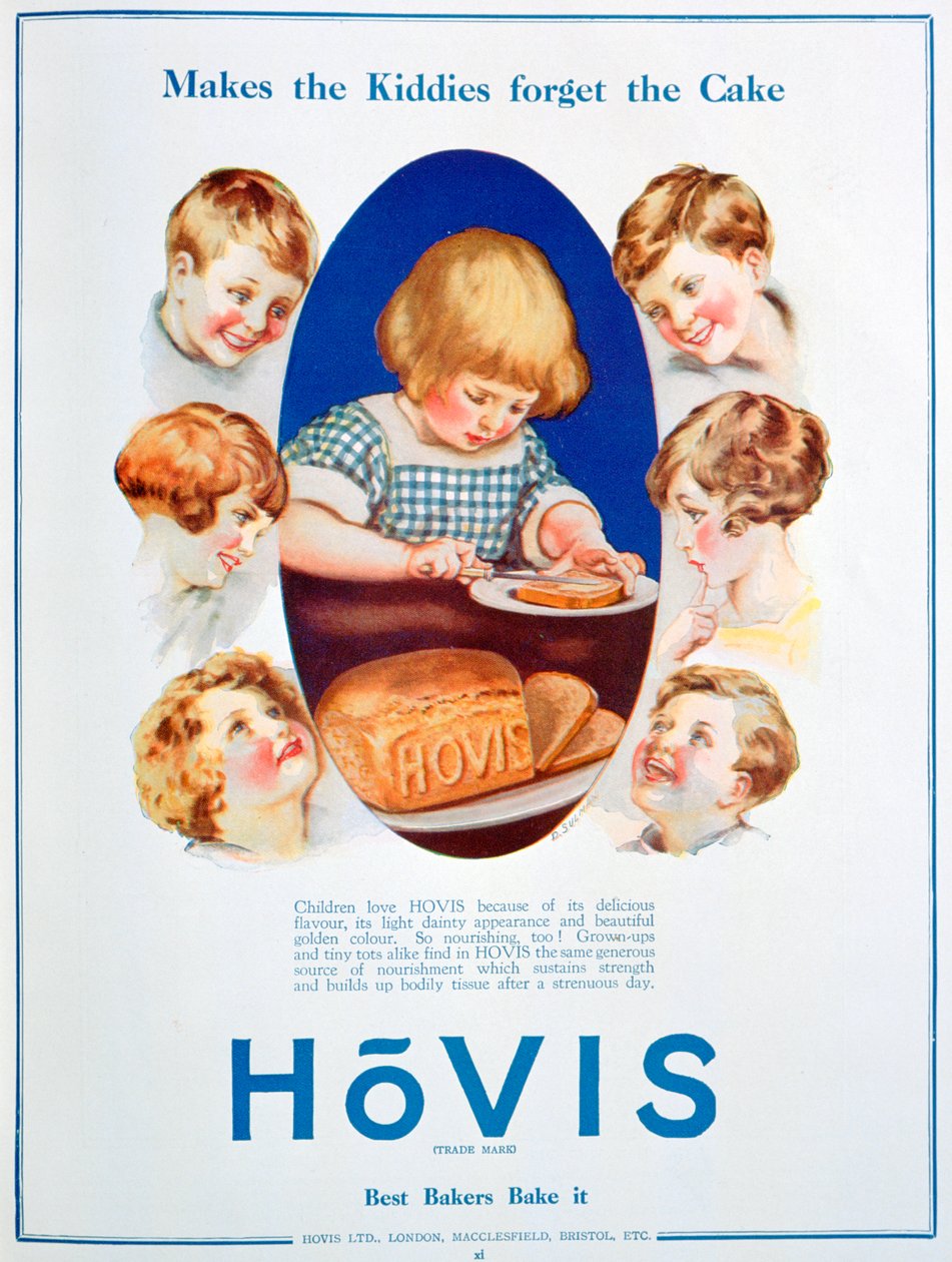 Hovis-leipäilmoitus, 1928 tekijältä Unbekannt