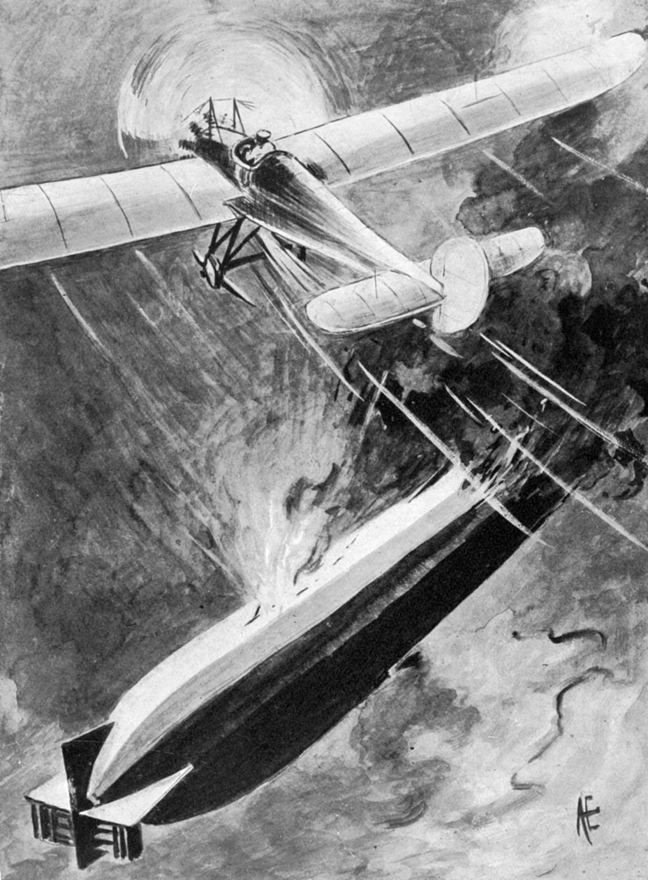 Kuinka aliluutnantti Warneford voitti VC:n, 7. kesäkuuta 1915, 1920 tekijältä Unbekannt