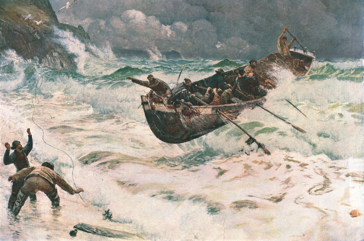 Kuinka vene tuli kotiin 1886, c1902. tekijältä Unbekannt