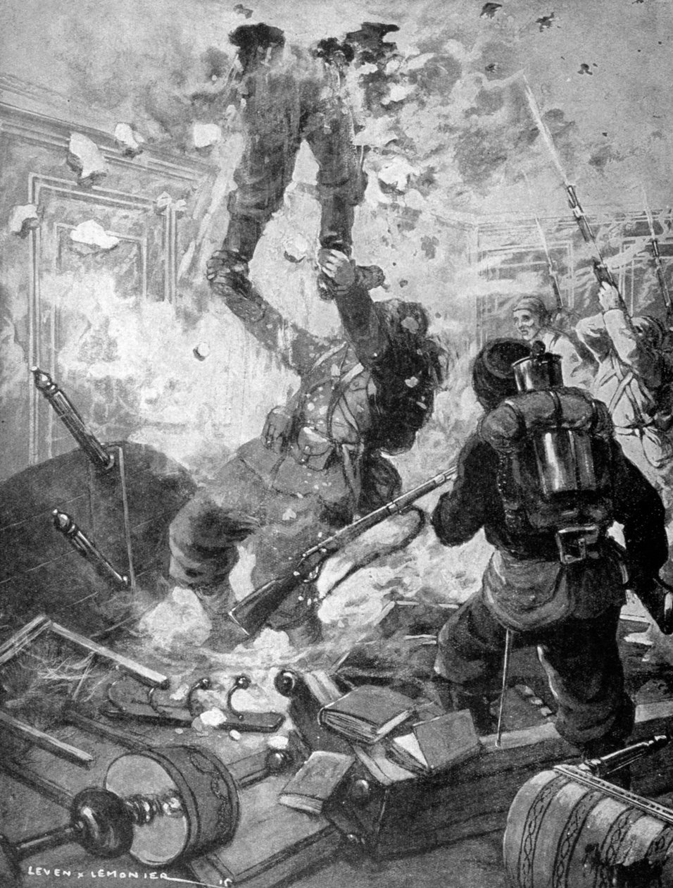 Miten linna otettiin, ensimmäinen maailmansota, Ranska, 1915 tekijältä Unbekannt