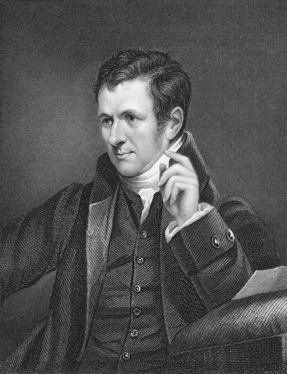 Humphry Davy, brittiläinen kemisti, 1800-luku tekijältä Unbekannt