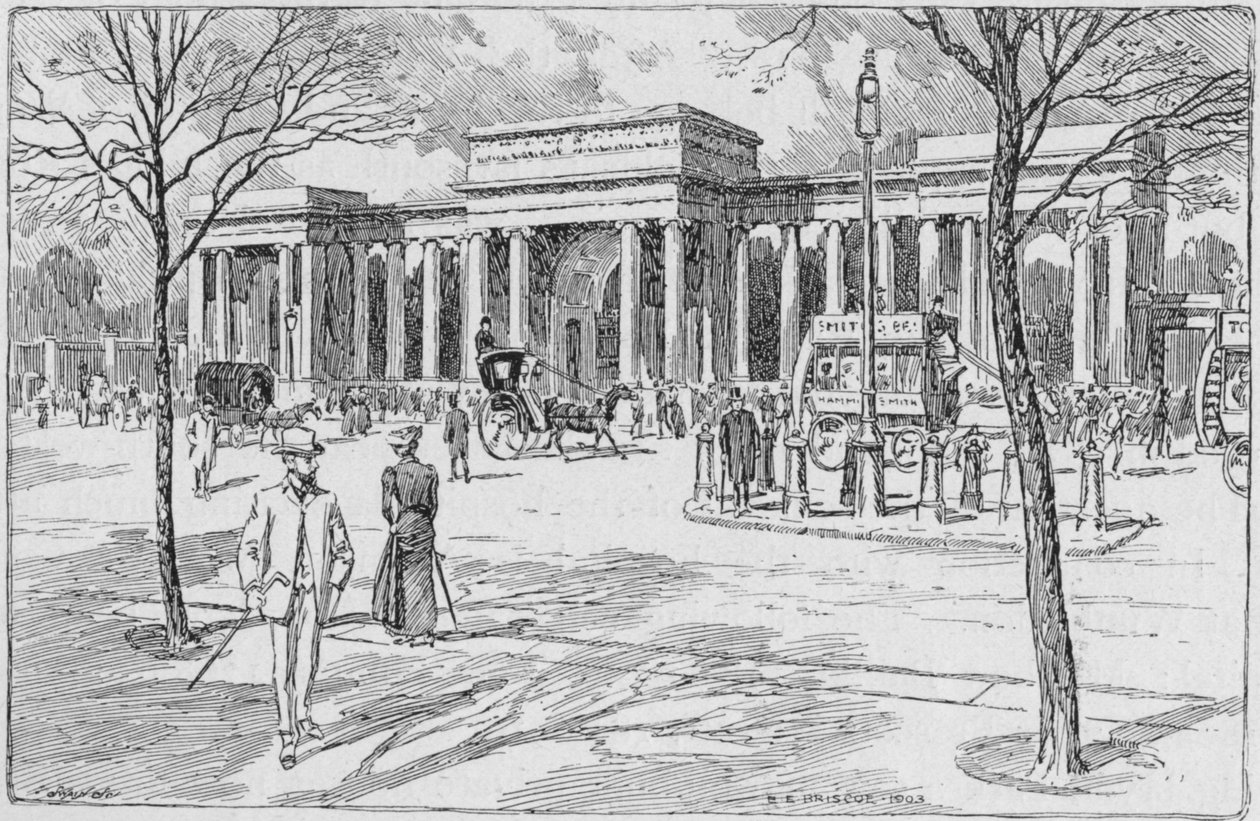 Hyde Park Corner, Lontoo, 1903 1911 tekijältä Unbekannt