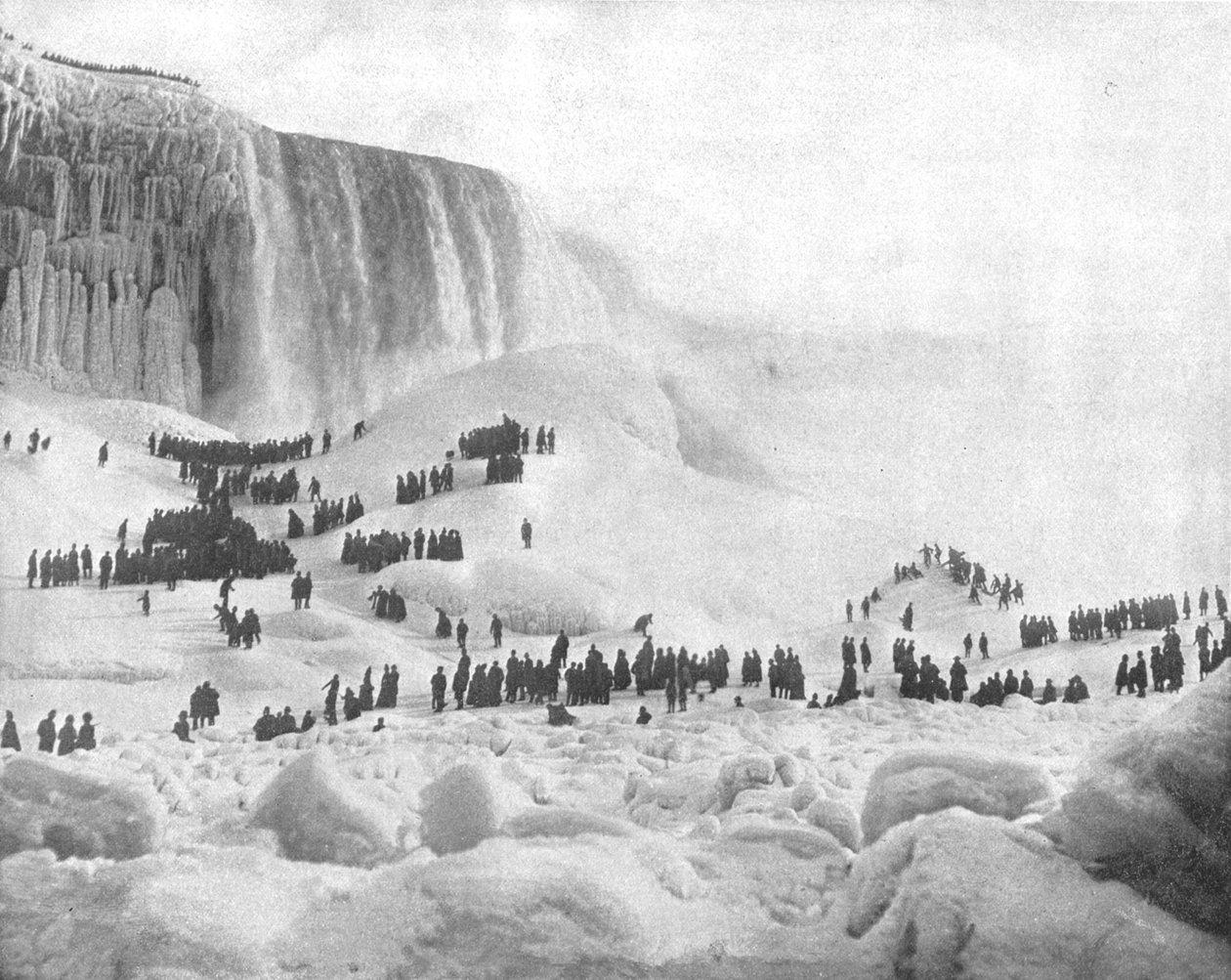 Ice Mountain, Niagara, New Yorkin osavaltio, Yhdysvallat, c1900. tekijältä Unbekannt