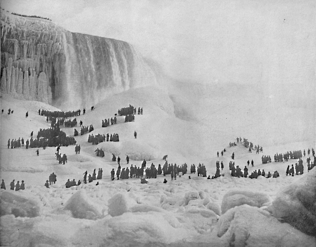 Ice Mountain, Niagara, 1897. tekijältä Unbekannt