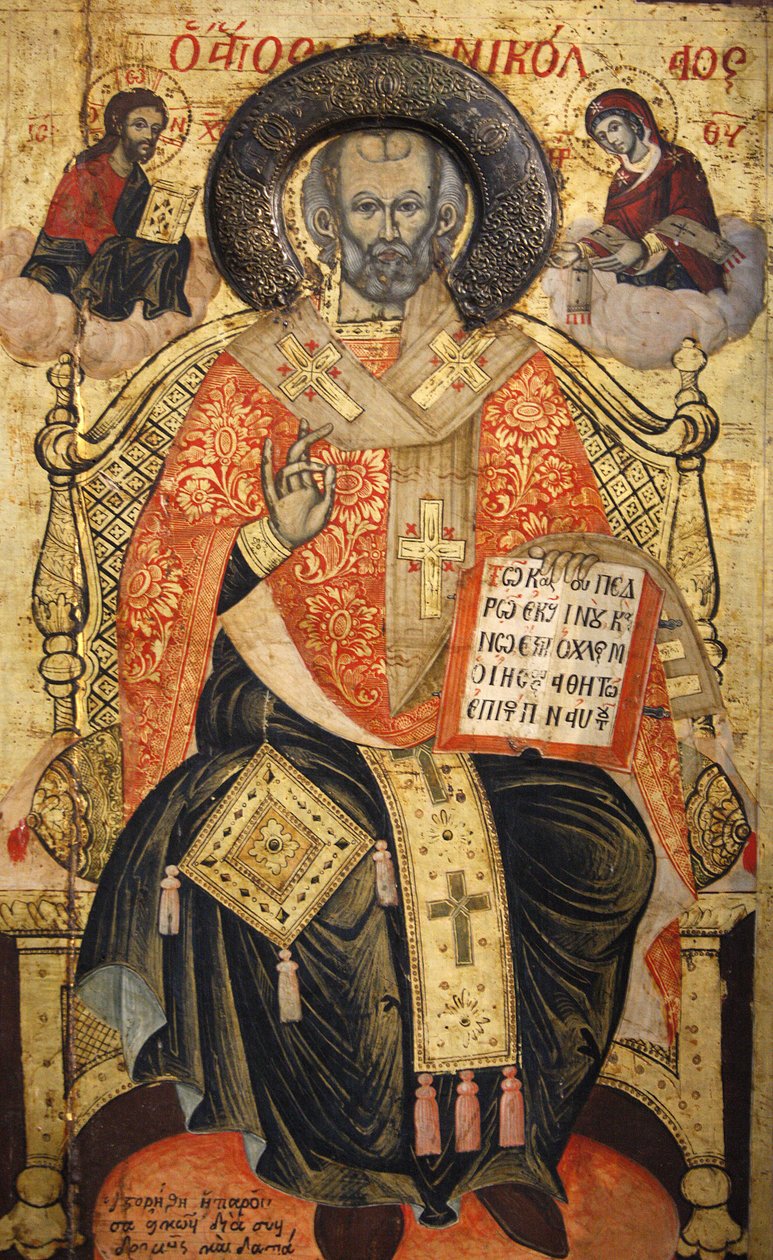 Onufrin ikoni (1500-luku), Berat, Albania tekijältä Unbekannt