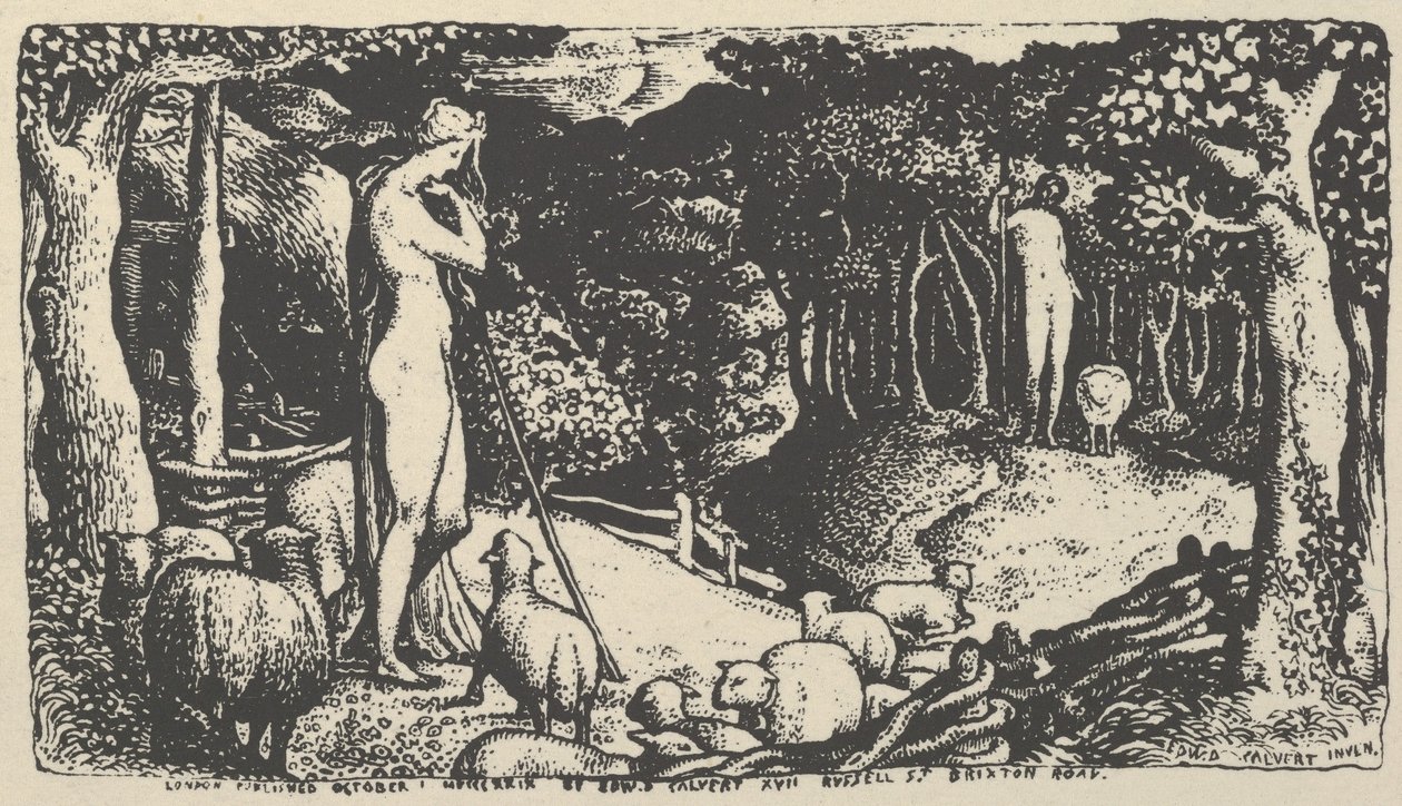 Ihanteellinen pastoraalinen elämä jäljennetty Calvertin muistelmakirjaan, 1904. tekijältä Unbekannt