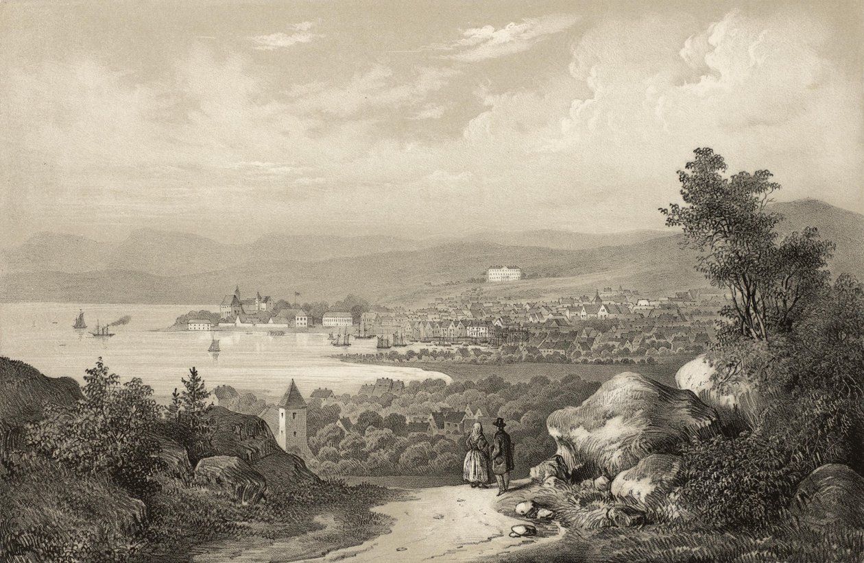 Kuvaus Norge fremstillet ja Tegninger av Asbjørnsen, P.Chr. ja utgitt av Chr. Tønsberg (nro, 1848) tekijältä Unbekannt