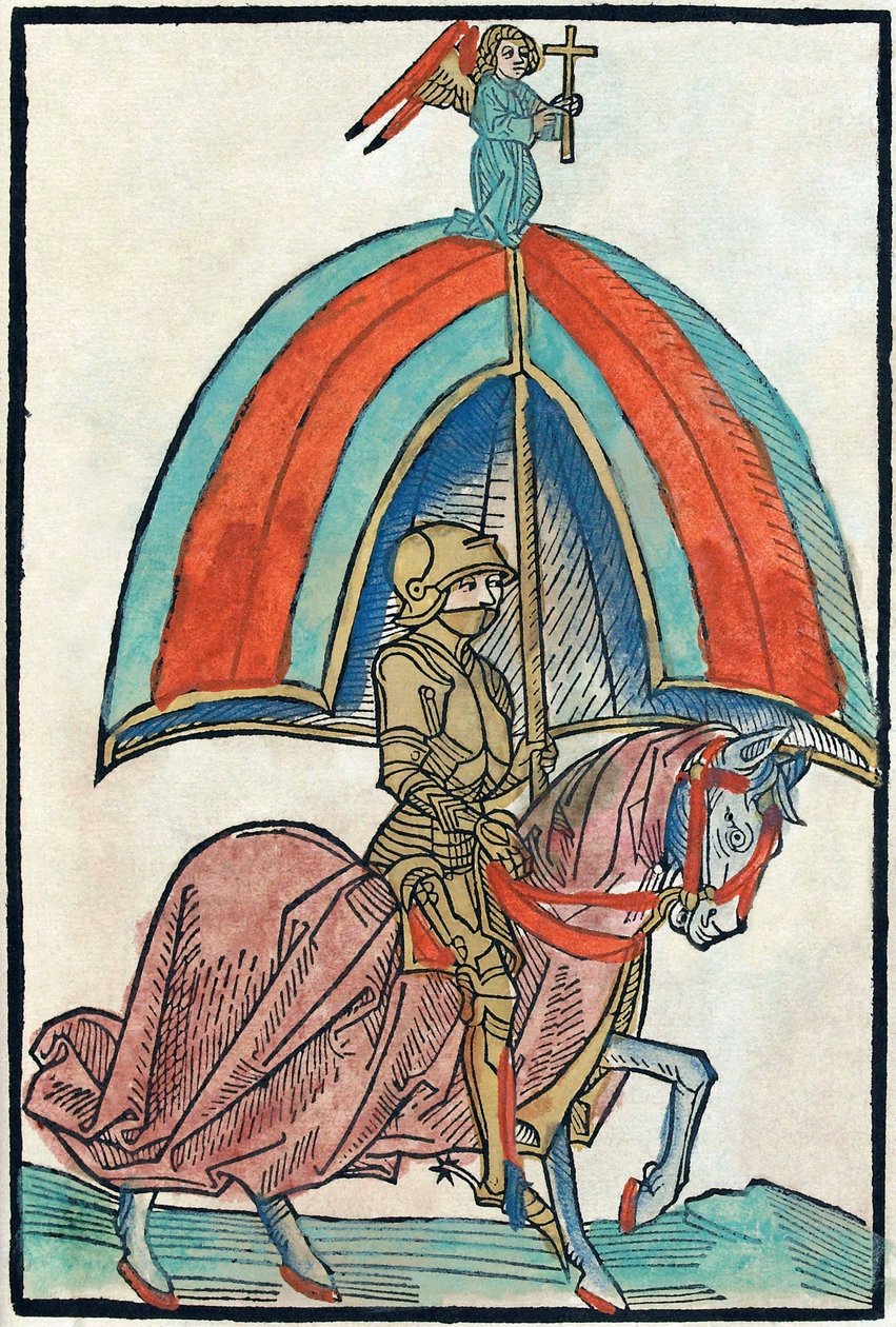 Kuvitus Richentalin kuvitetusta kronikasta, 1480-luku. tekijältä Unbekannt