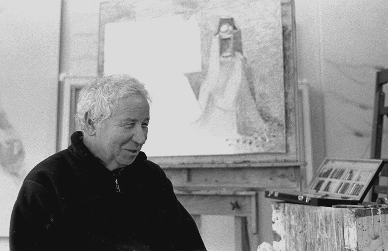 Ilja Kabakov, venäläinen käsitteellinen taiteilija, 2008 tekijältä Unbekannt