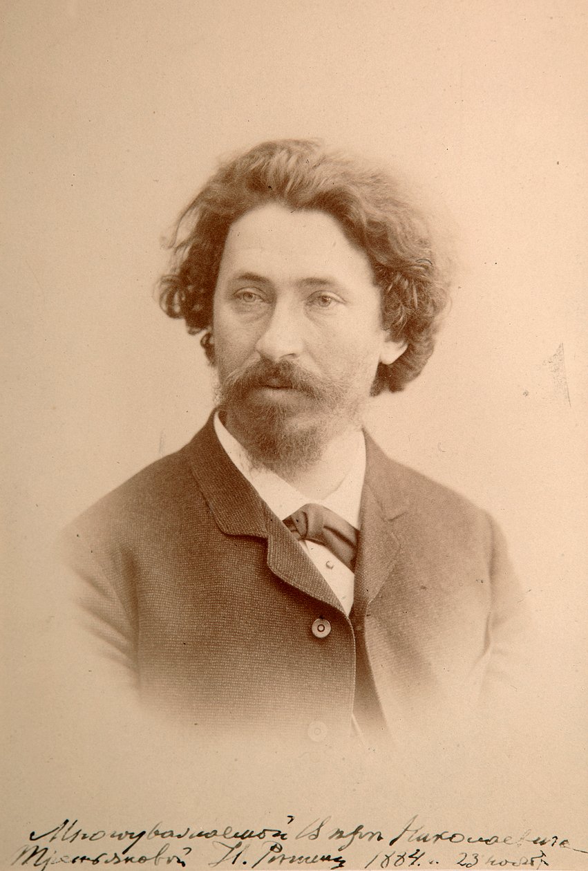 Ilja Repin, venäläinen taiteilija, 1884 tekijältä Unbekannt