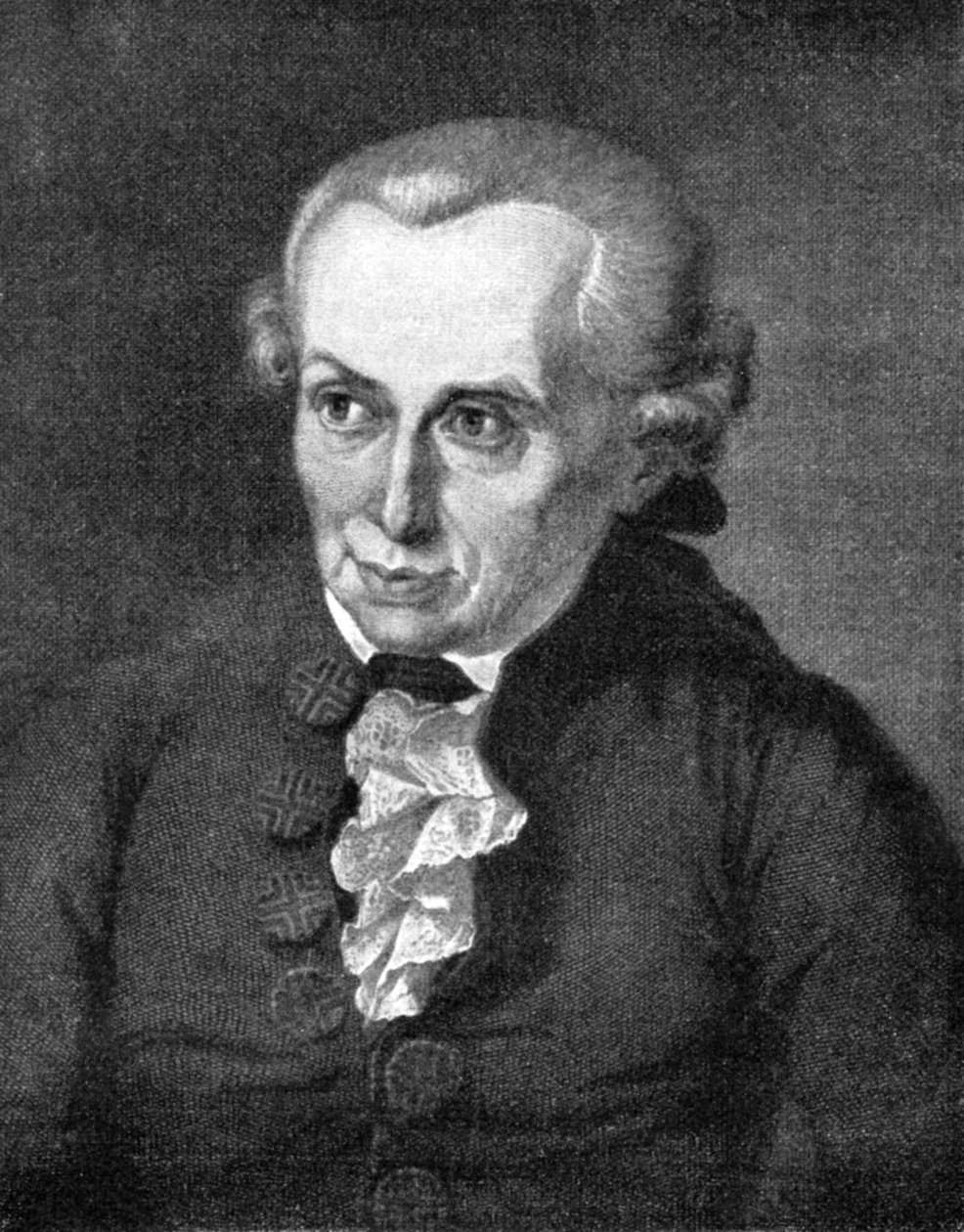 Immanuel Kant, saksalainen filosofi, 1900 tekijältä Unbekannt