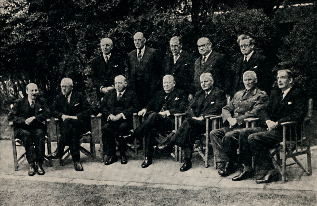Keisarillinen konferenssi kokoontuu Lontoossa toukokuussa 1943, 1945. tekijältä Unbekannt