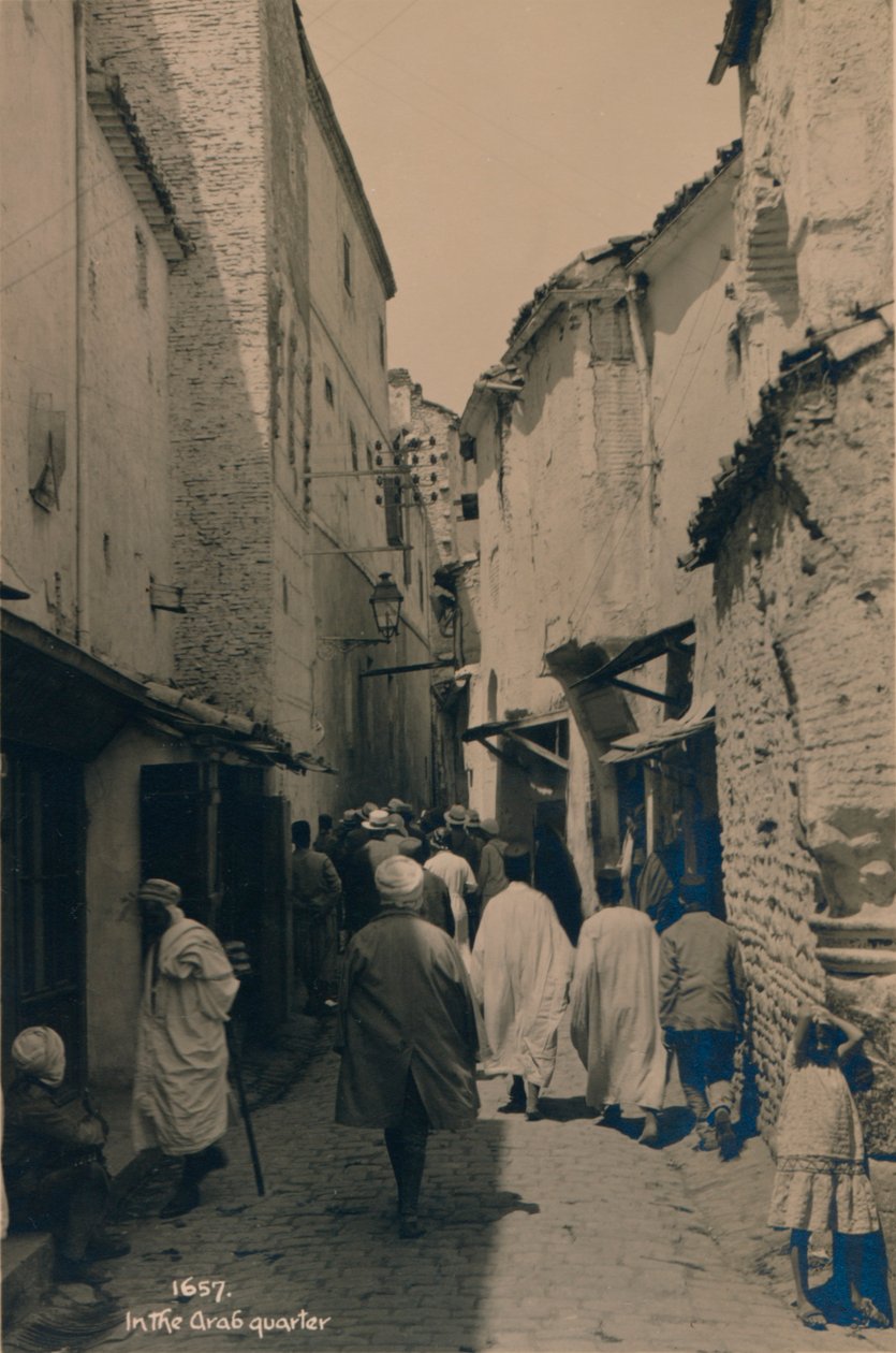 Arabikorttelissa, Kairossa, Egyptissä, 1936 tekijältä Unbekannt