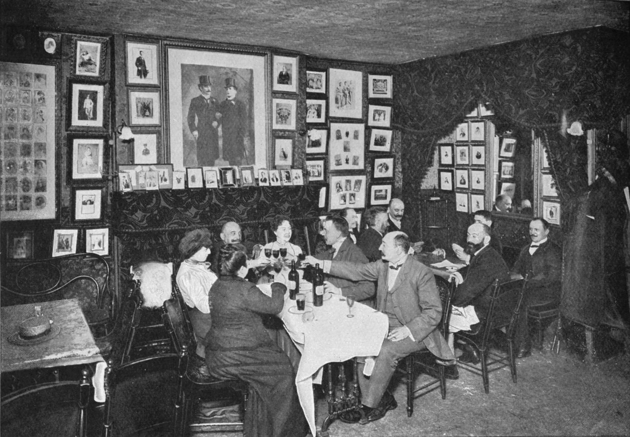 Artistes Clubissa, Lontoossa, 1901 1901 tekijältä Unbekannt