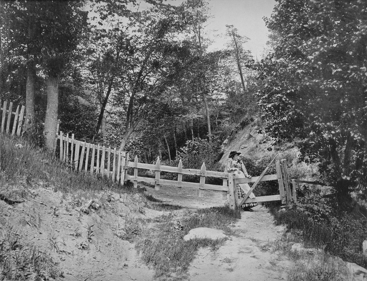 Berkshire Hillsissä, Massachusettsissa, vuonna 1897. tekijältä Unbekannt
