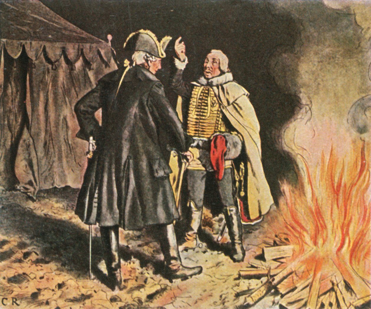 Bunzelwitzin leirillä syyskuussa 1761, 1936. tekijältä Unbekannt
