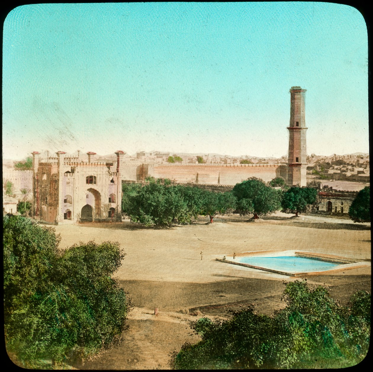 Fortissa Lahoressa Intiassa 1800-luvun lopulla tai 1900-luvun alussa tekijältä Unbekannt