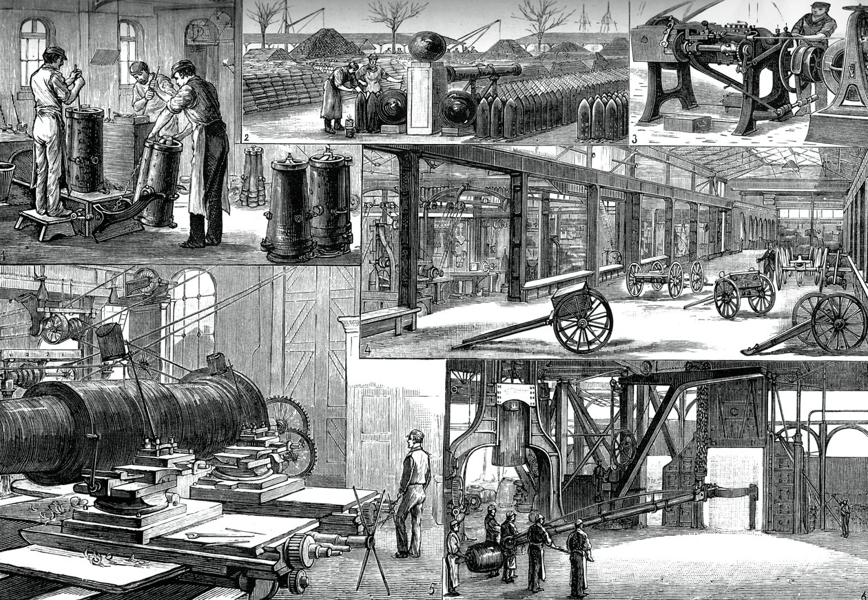 Kuninkaallisessa arsenaalissa, Woolwich, 1880 tekijältä Unbekannt