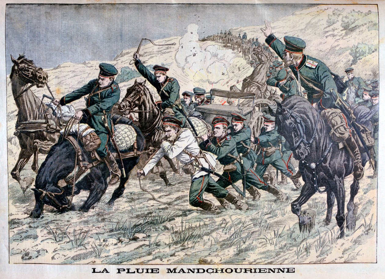 Manchurian mudassa, Venäjän ja Japanin sota, 1904 tekijältä Unbekannt