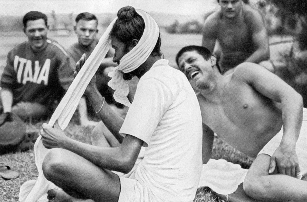 Intian sikhiurheilija Berliinin olympialaisissa 1936 tekijältä Unbekannt