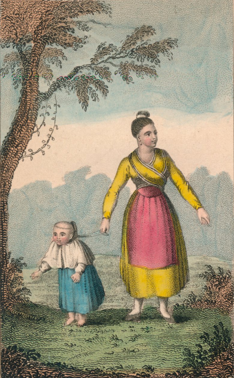 Lapsikapusiini, 1825 tekijältä Unbekannt