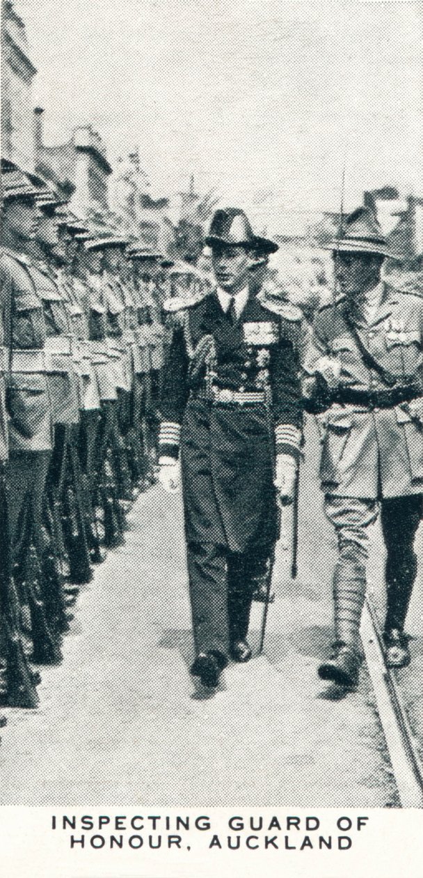 Inspecting Guard of Honour, Auckland, 1927 1937 tekijältä Unbekannt