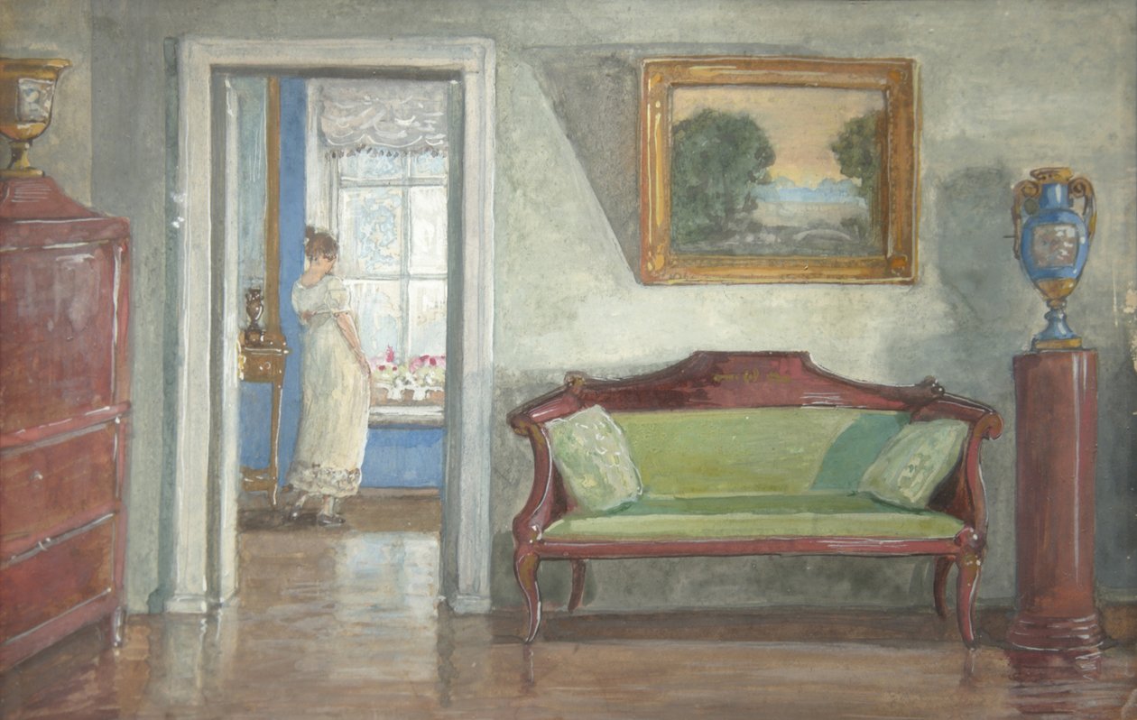 Sisustus, 1924 tekijältä Unbekannt