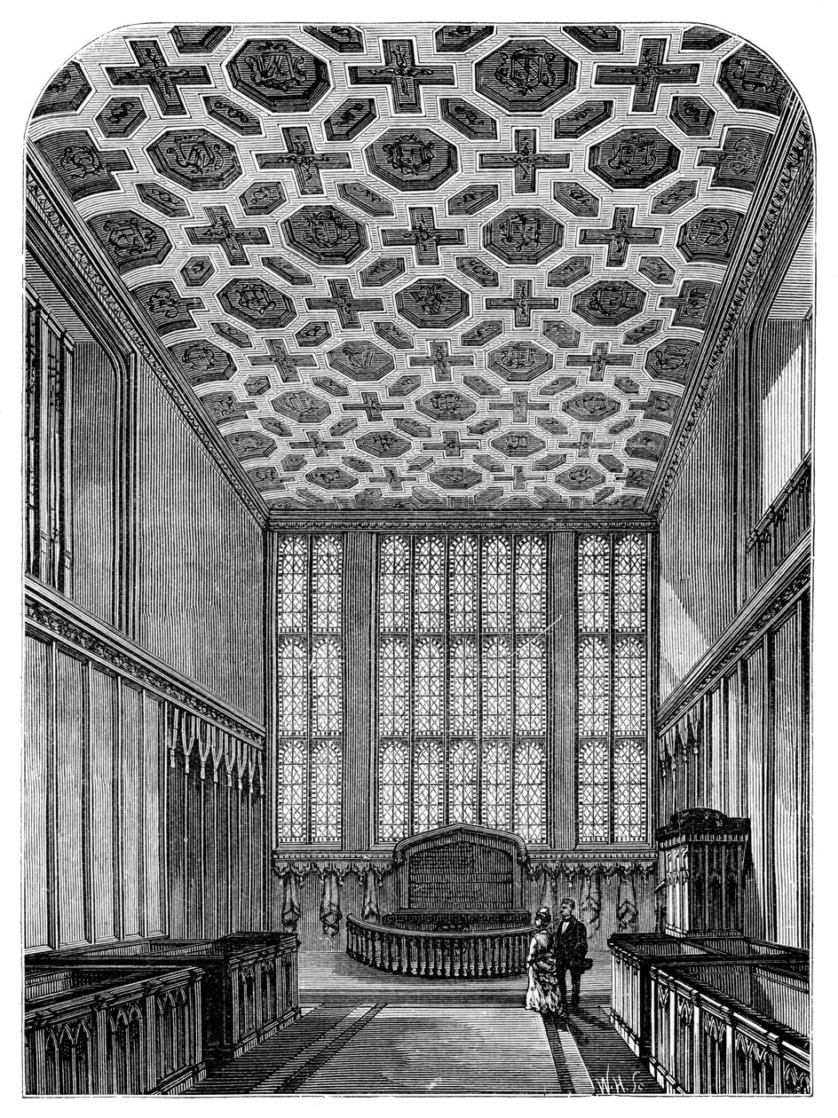 Sisustus, Chapel Royal, St James