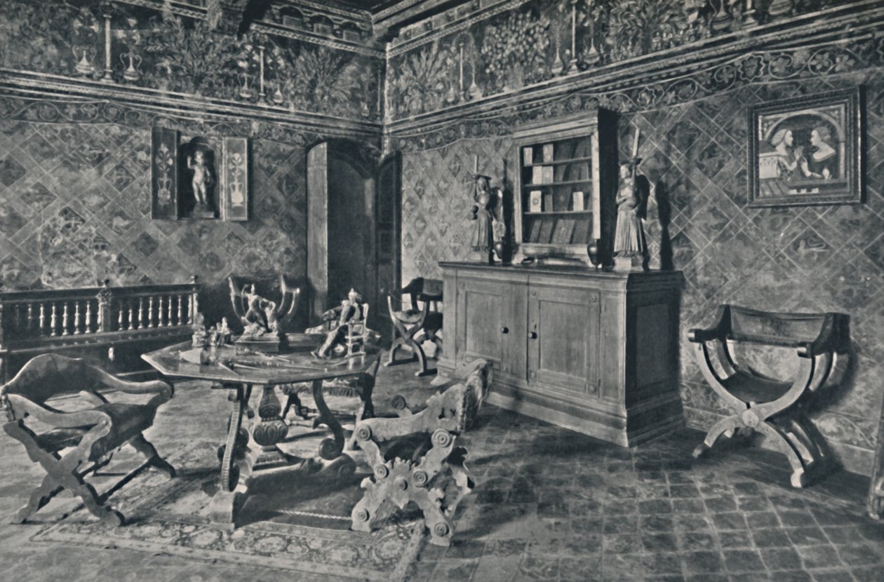 Sisätilat, Palazzo Davanzati, 1928 tekijältä Unbekannt