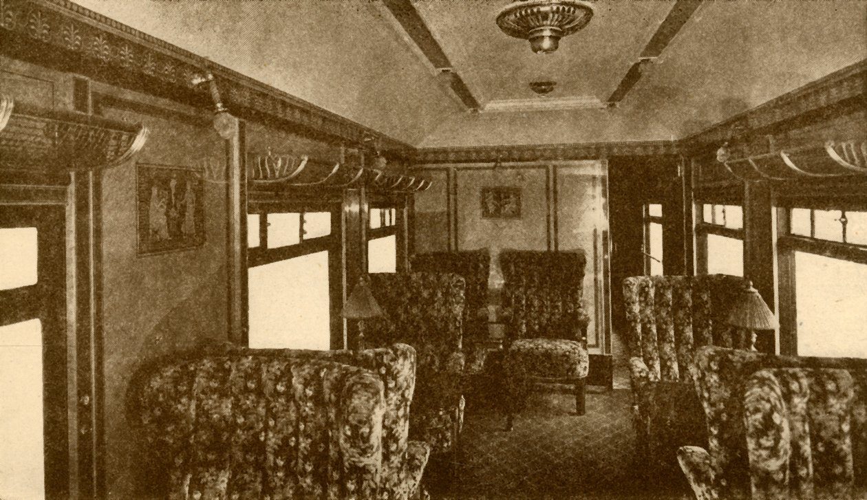 Pullman Carin sisustus, Marjorie, Southern Railway, 1930. tekijältä Unbekannt
