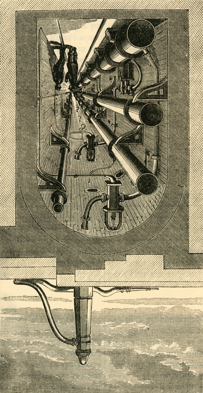 Metron sisätilat, Holborn Viaduct, c1876. tekijältä Unbekannt