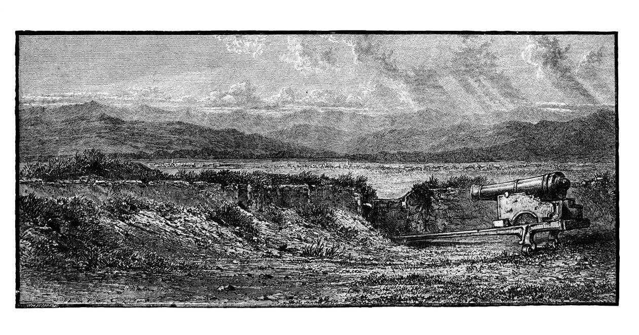 Citadelin sisustus, Quebec, 1800-luku tekijältä Unbekannt