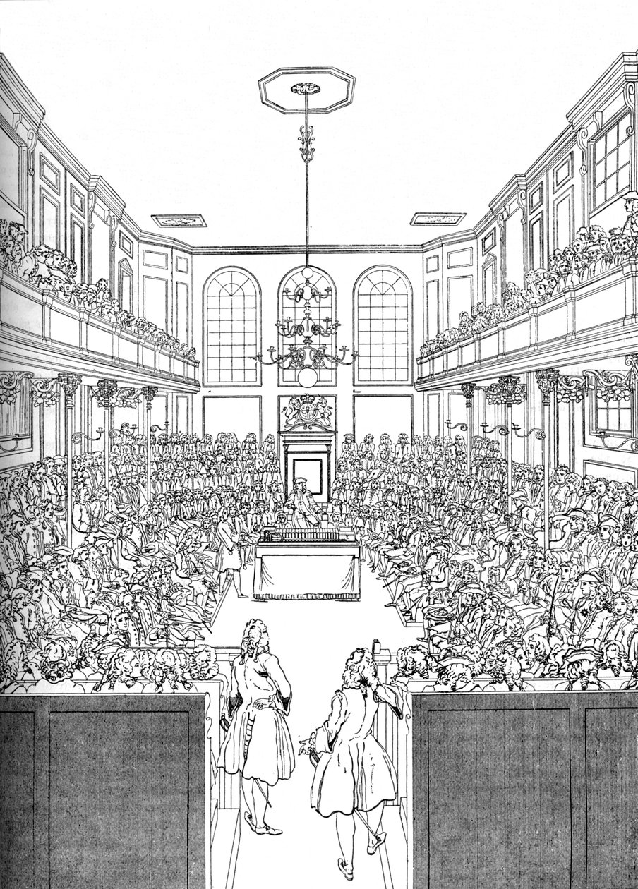 Alahuoneen sisätilat 1742 1905 tekijältä Unbekannt