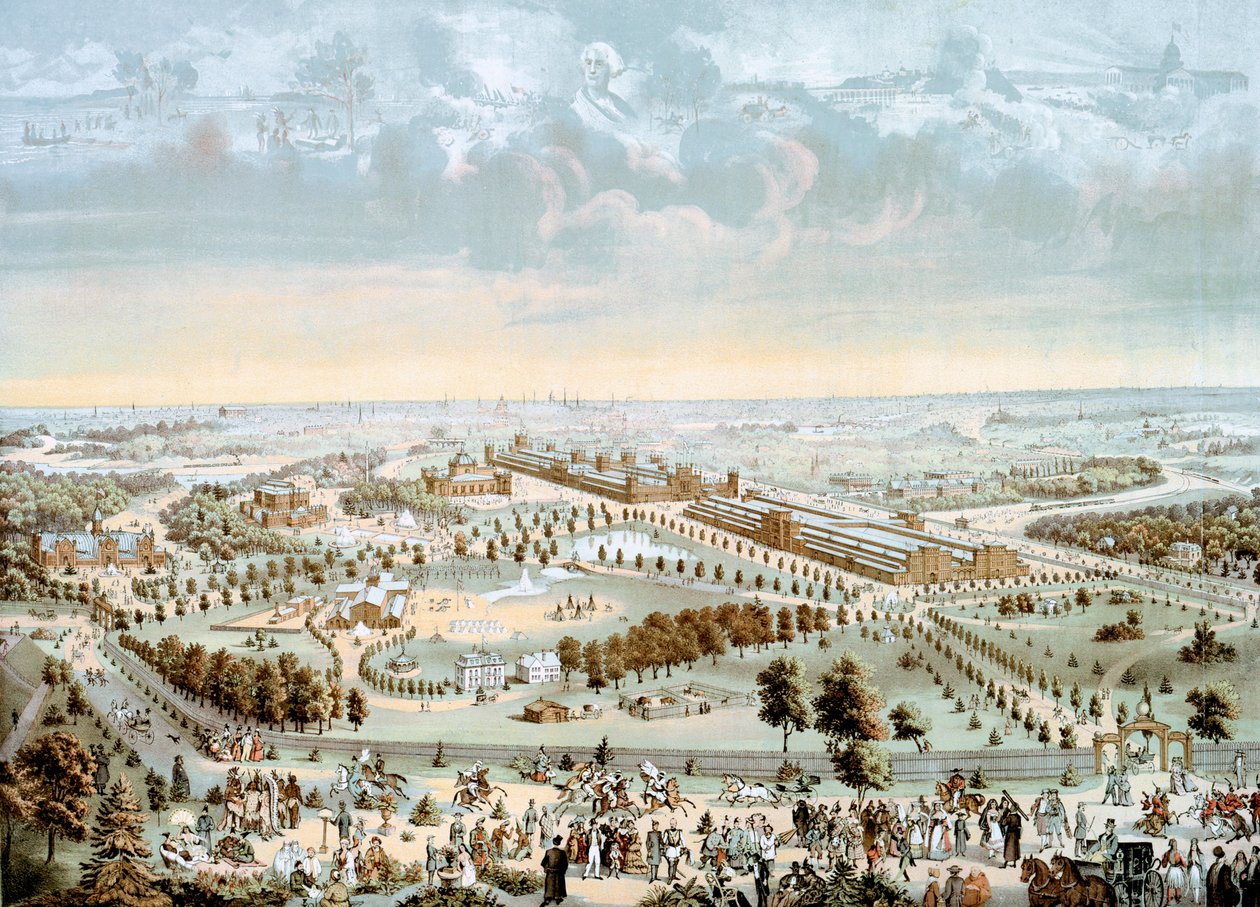 Kansainvälinen näyttely 1876 Philadelphiassa, Pennslvaniassa, USA:ssa, 1876 tekijältä Unbekannt