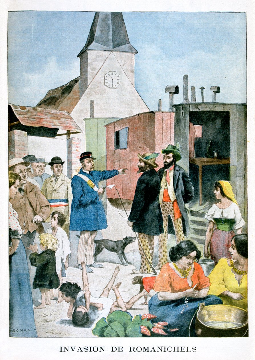 Romanisen hyökkäys, 1901 tekijältä Unbekannt